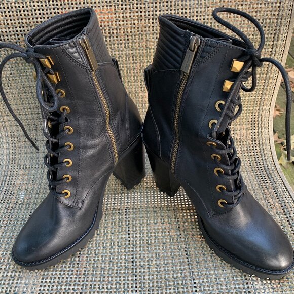 Michael Kors Leather Boots - Picture 3 of 5